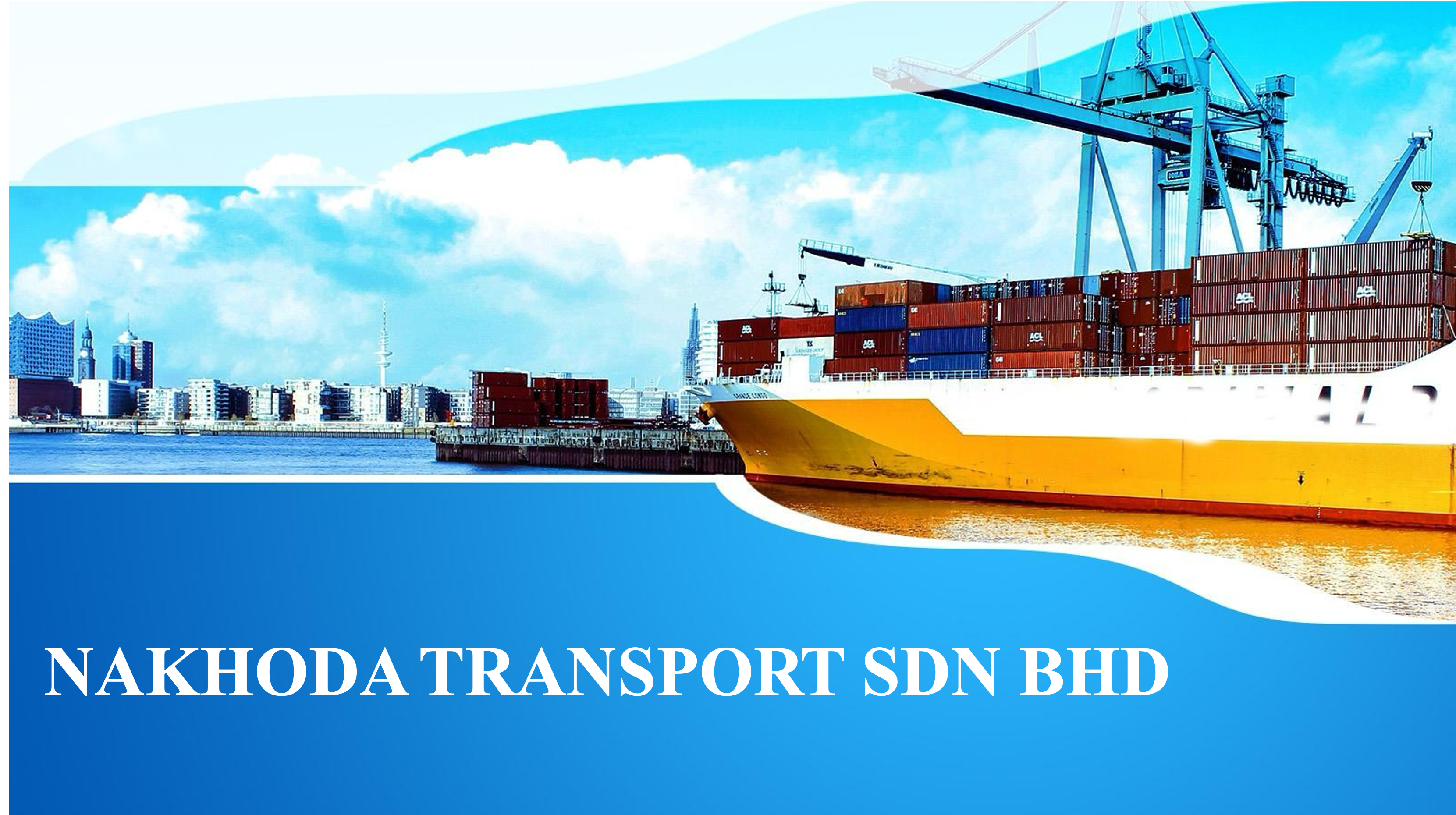 Nakhoda Transport Banner
